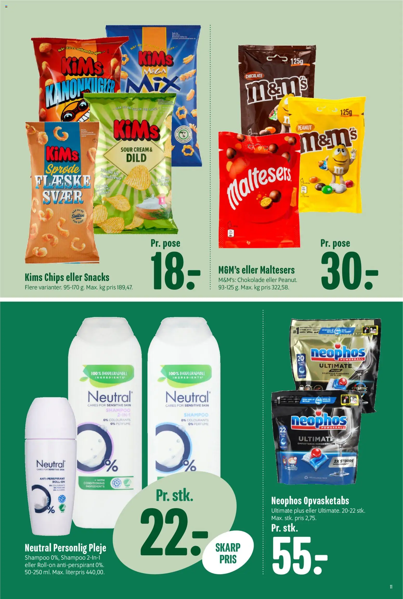 Min Købmand tilbudsavis – gyldig fra 05.06.2026 | Side: 12 | Produkter: Chokolade, Antiperspirant, Chips, Dild