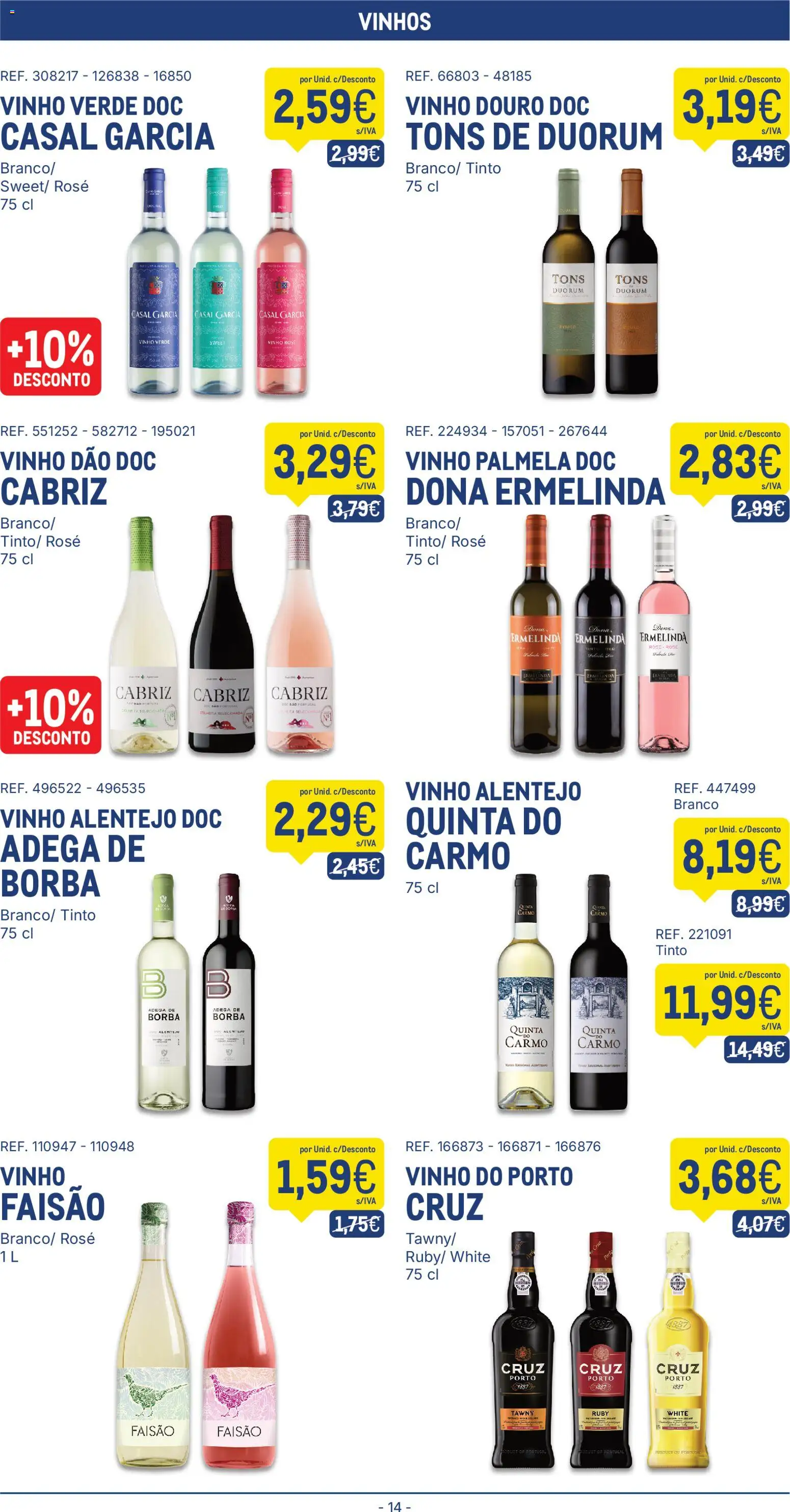 Makro folheto │ válido de 08/09/2026 | Página: 14 | Produtos: Vinho rosé, Vinho do Porto, Vinho