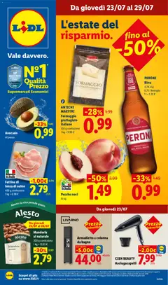 Anteprima del volantino Lidl volantino valido a partire dal 23/07/2026
