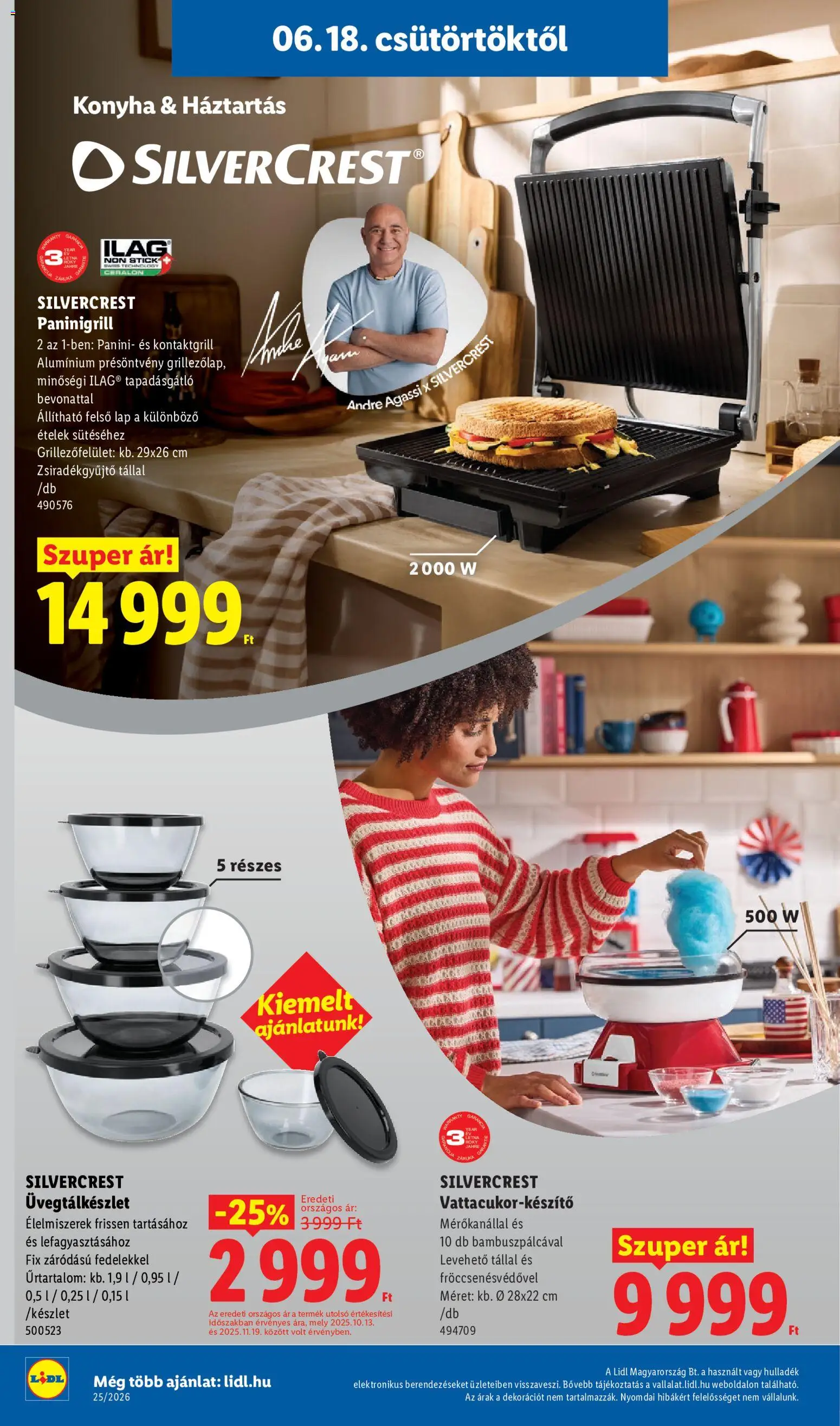 Lidl akciós ujság - amely érvényes a következő dátumtól: 18.06.2026 | Oldal: 10