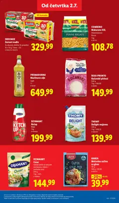 THOMY Delight majonez, 220 g 1 kg = 636.32 - pregled Lidl kataloga - važi od 02.07.2026 | Strana: 27