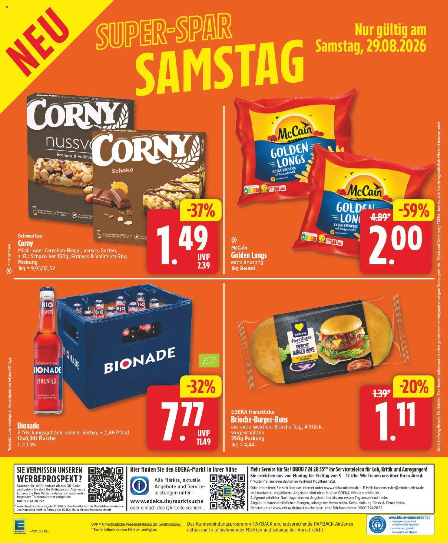 Edeka Prospekt – gültig ab 24.08.2026 | Seite: 26