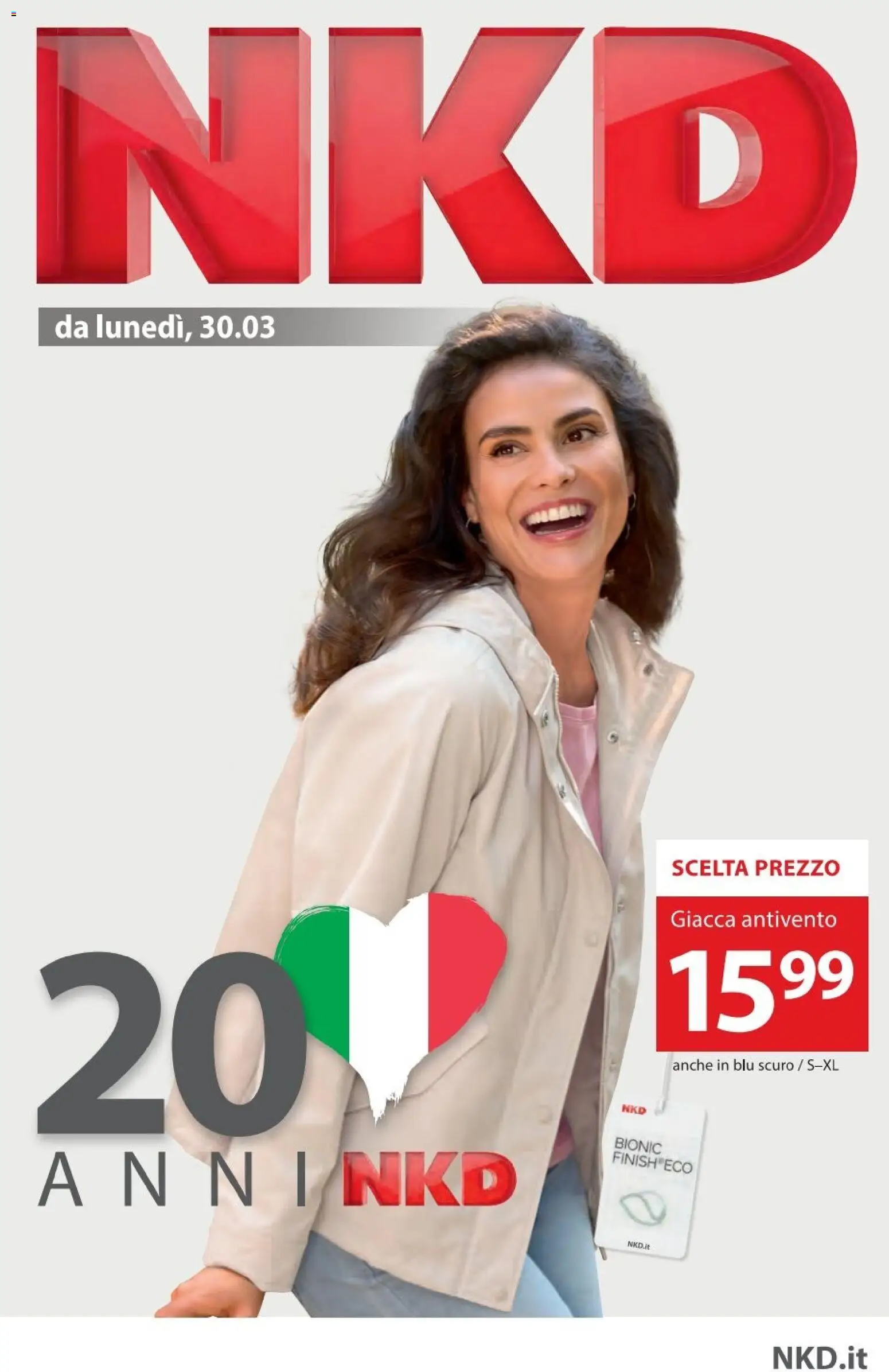 Volantino NKD del 30.03.2026 | Pagina: 1 | Prodotti: Giacca