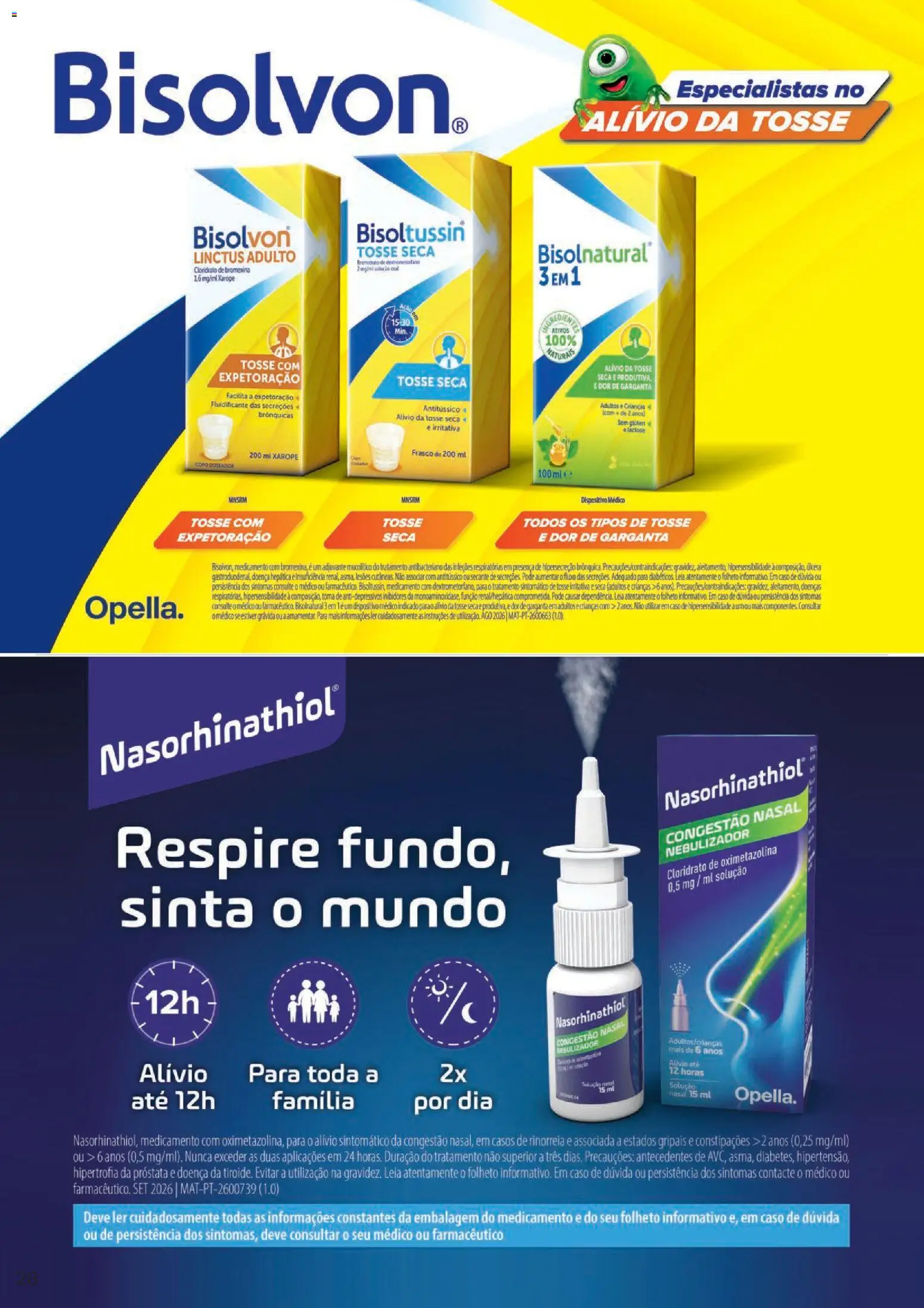 Well’s folheto │ válido de 27/10/2026 | Página: 28 | Produtos: Nebulizador, Maça, Xarope