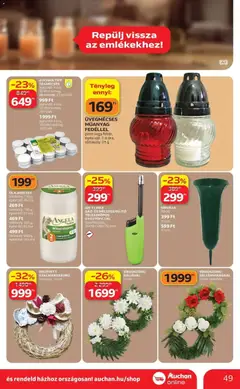 Auchan akciós újság Szolnok - amely érvényes a következő dátumtól: 2026.10.22. | Oldal: 49