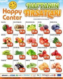 02 Eylül 2026 tarihinden itibaren geçerli olan Happy Center kataloğu önizlemesi