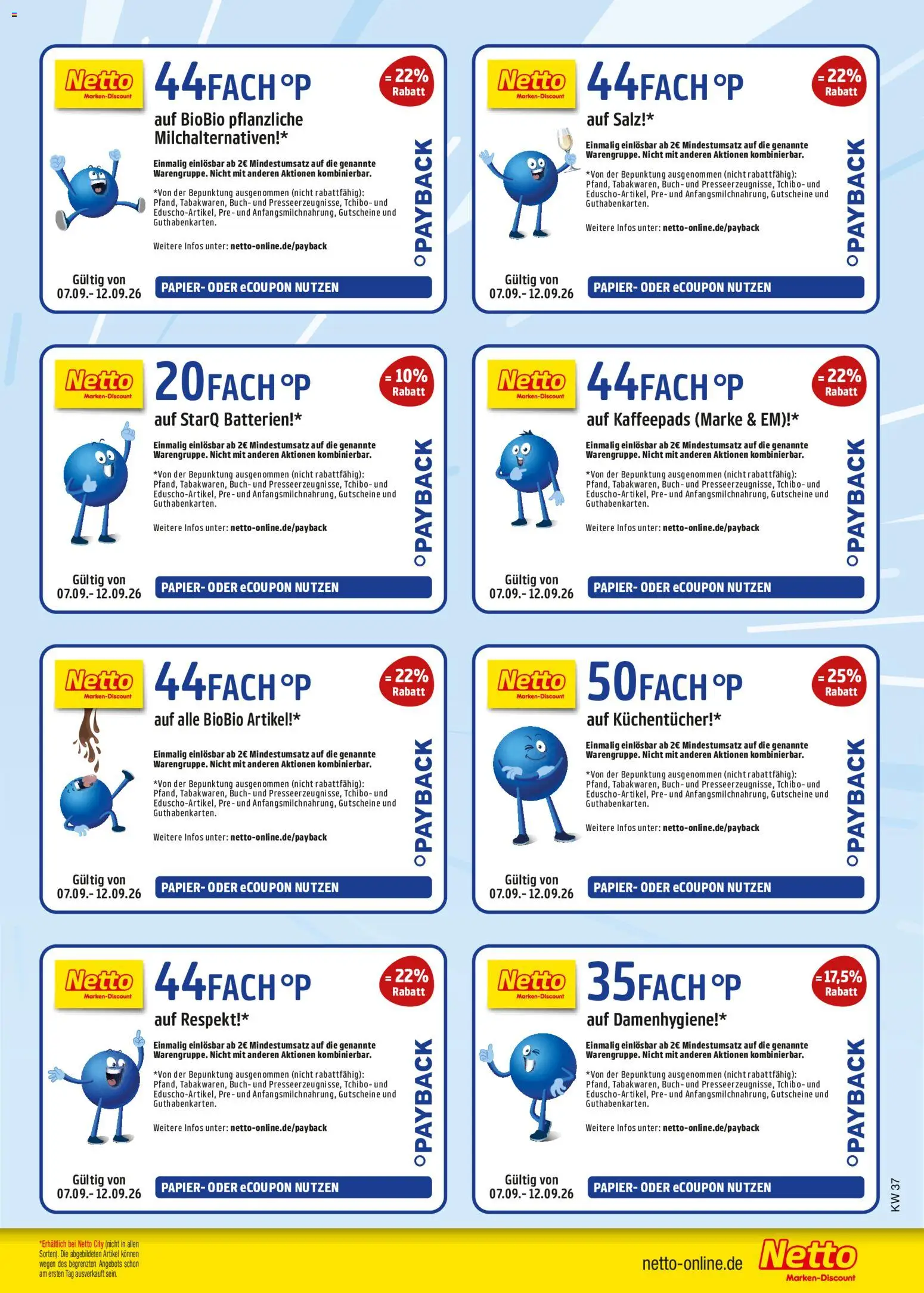 Netto Marken-Discount Prospekt – gültig ab 07.09.2026 | Seite: 66 | Produkte: Kaffeepads, Batterien, Salz