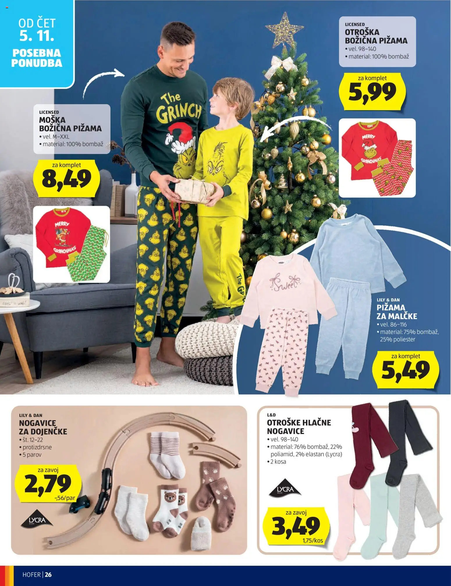 Hofer SI katalog | vrijedi od 28.10.2026 | Stranica: 26 | Proizvodi: Zavoj