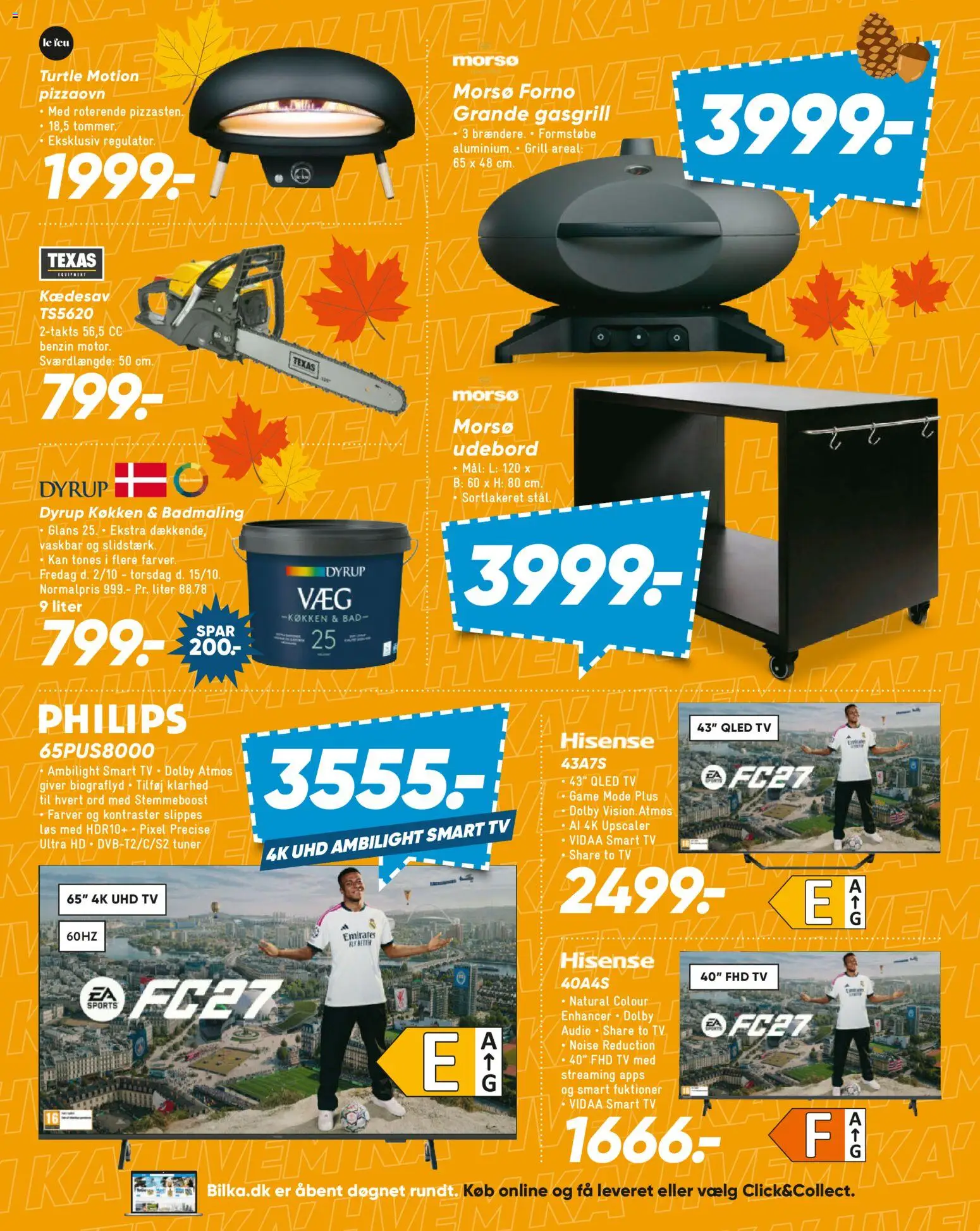 Bilka tilbudsavis – gyldig fra 02/10/2026 | Side: 25 | Produkter: Smart TV, TV, Bad