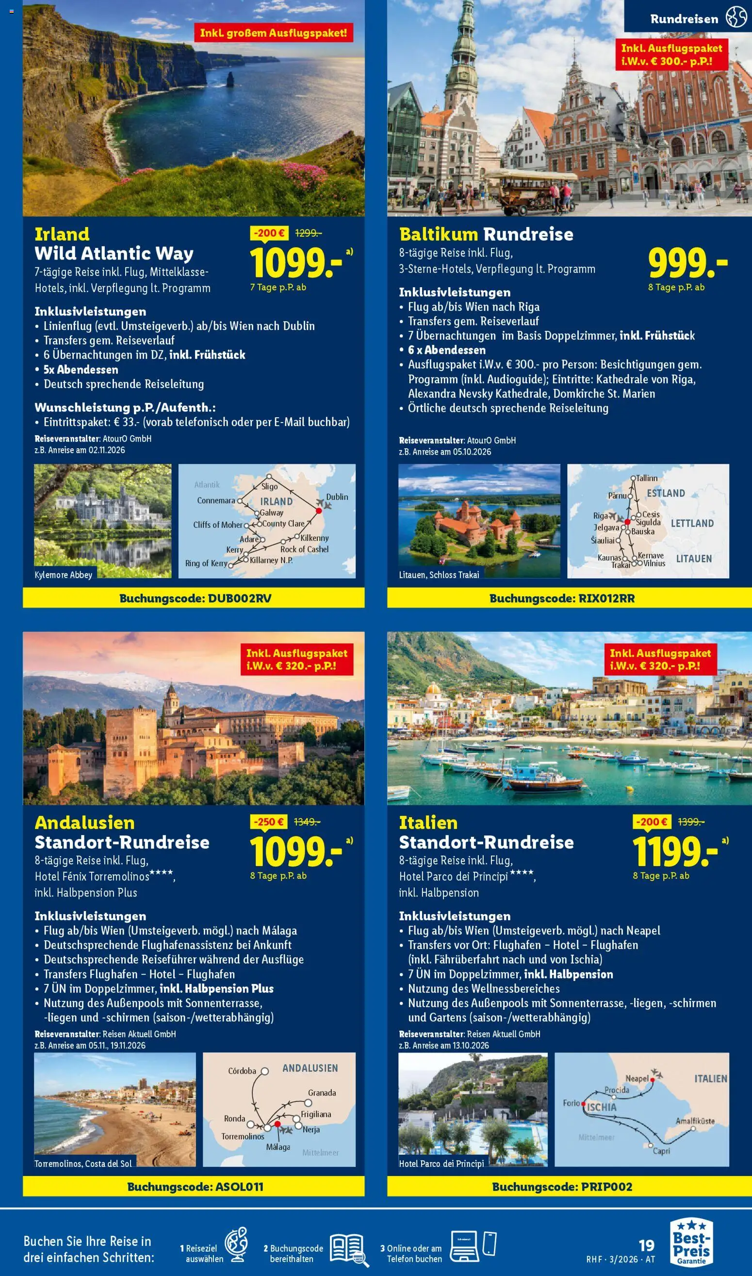 Lidl Februar/März Reise - Highlights gültig ab 28.02.2026 | Seite: 19 | Produkte: Rock, Telefon