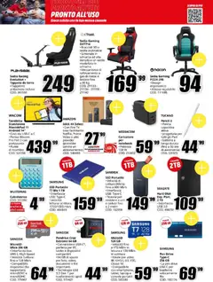 Anteprima del volantino Media World volantino valido a partire dal 01/09/2026 | Pagina: 17 | Prodotti: Schiuma, Tablet, Tavoletta, Sedia