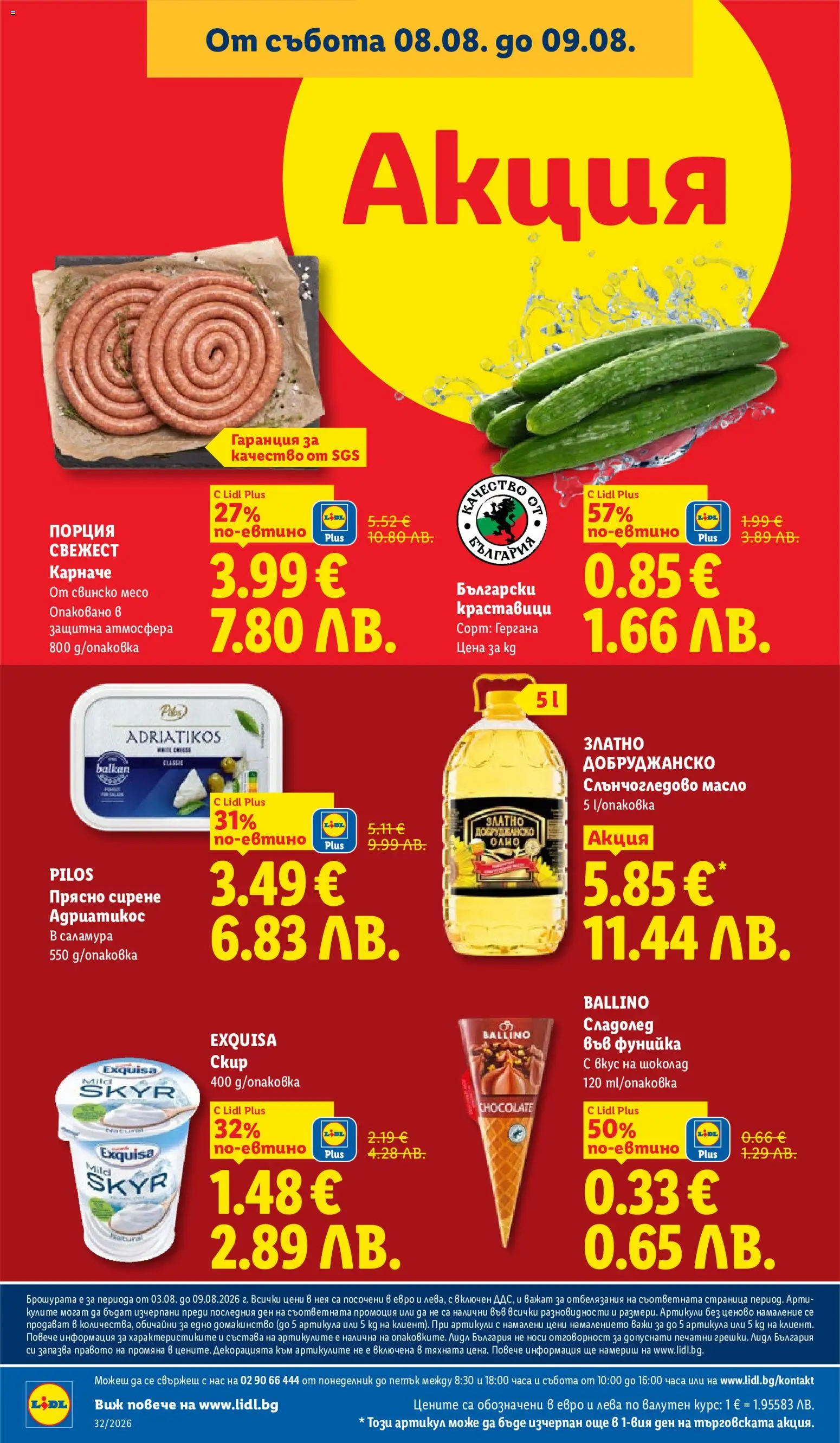 {H1} | Страница: 66 | Продукти: Карначе, Шоколад, Свинско, Масло