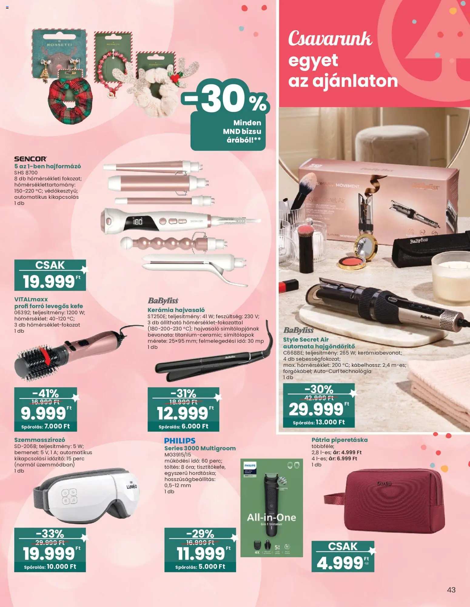 Interspar akciós ujság - amely érvényes a következő dátumtól: 2026.10.14. | Oldal: 43