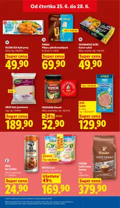 Náhled letáku VODŇANSKÉ KUŘE Kuřecí safari, 400 g, smažené, 1 kg = 124,75 Kč od 25.06.2026 | Strana: 27