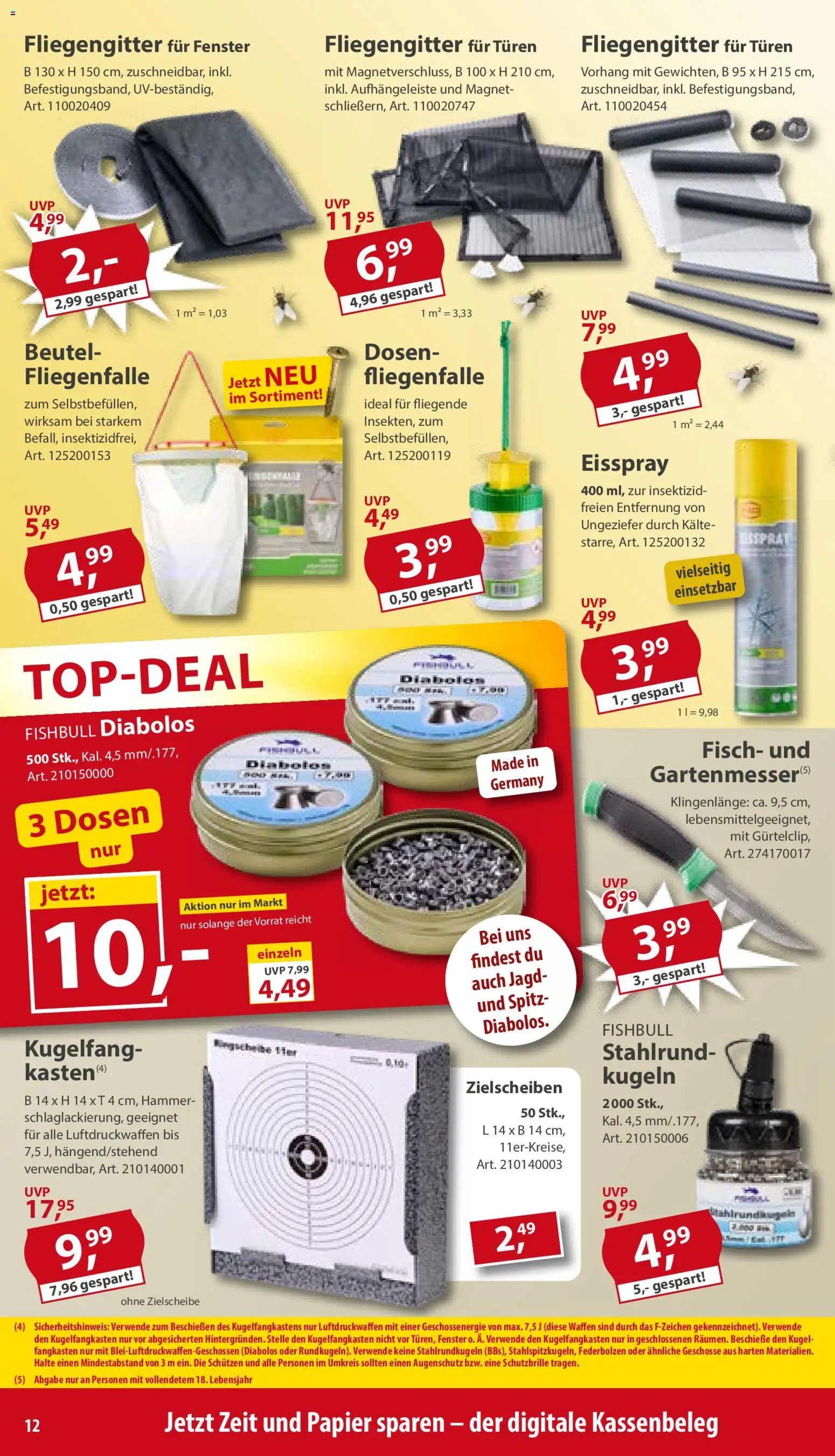 Sonderpreis Baumarkt Prospekt 	 – gültig ab 16.05.2026 | Seite: 12 | Produkte: Fisch, Vorhang