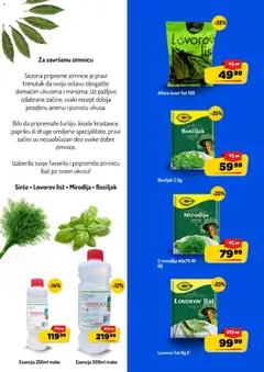 Aman katalog Zimnica - pregled Aman kataloga - važi od 20.09.2026 | Strana: 2 | Proizvode: List, Začini, Sirće