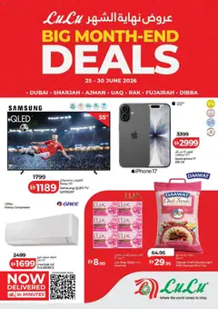 Preview of Lulu Hypermarket catalogue big month end deals valid from 25 Jun, 2026