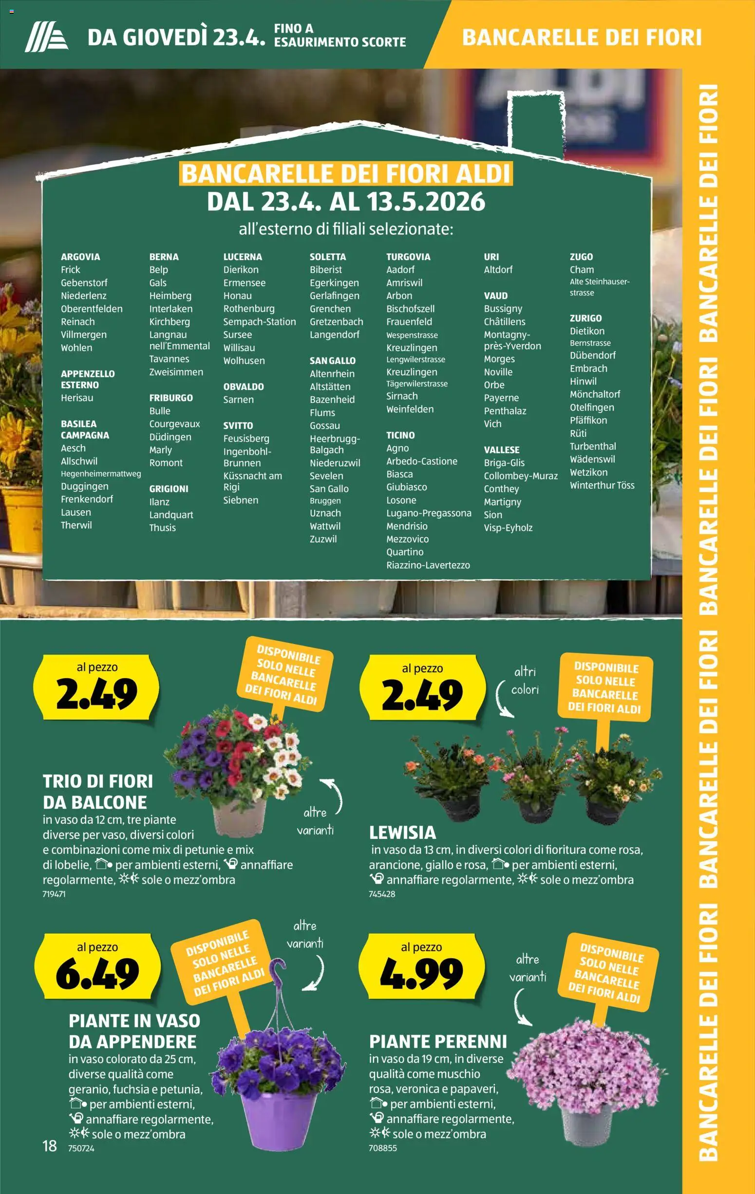 Aldi aktionen FR – gültig ab 23.04.2026 | Seite: 18 | Produkte: Leggings, Top