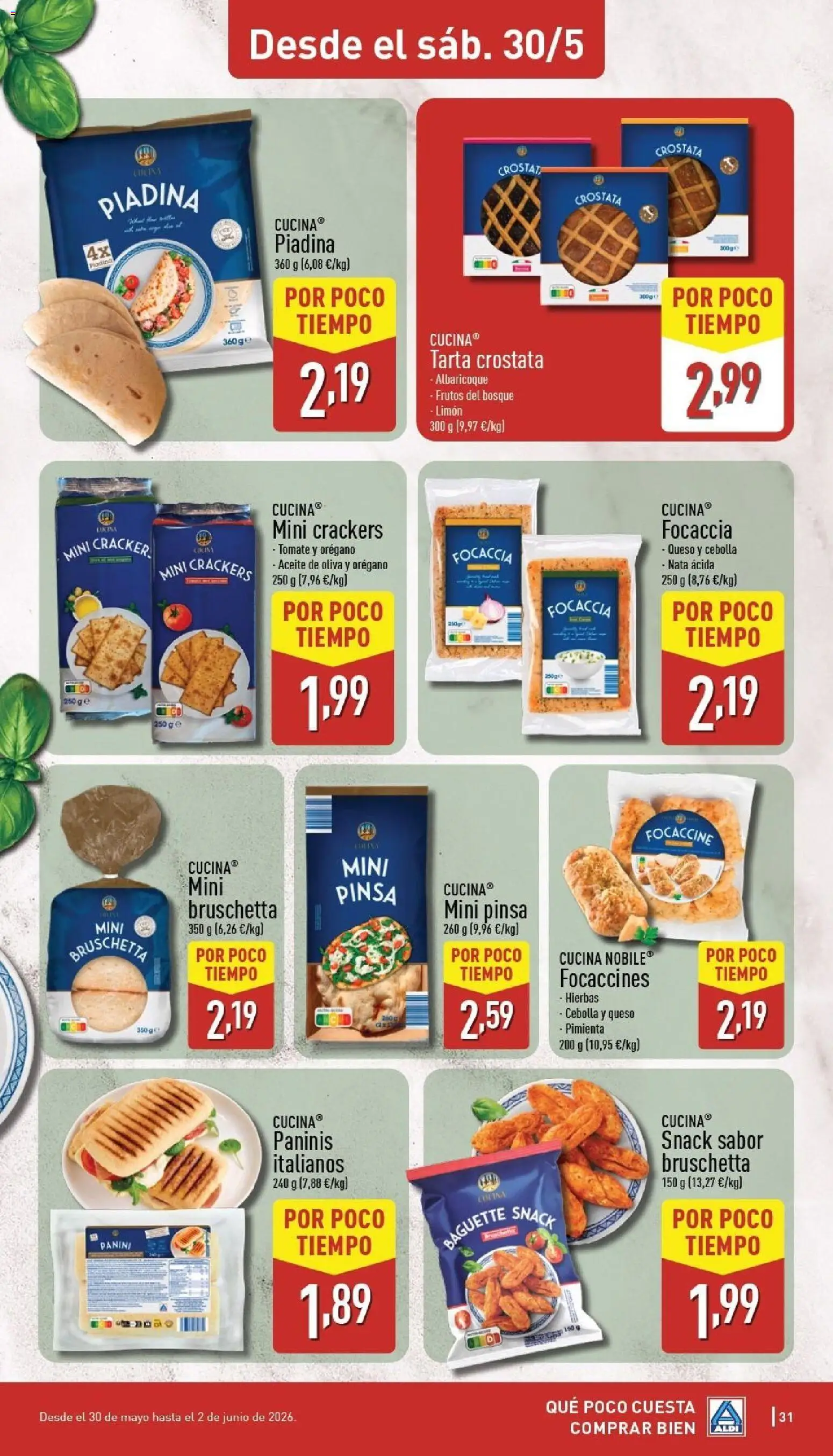 Aldi folleto Canarias │ válido desde el 25.05.2026 | Página: 31 | Productos: Aceite de oliva, Αποφλοιωτής σκόρδου, Ρυζογκοφρέτα, Παγωμένο τσάι