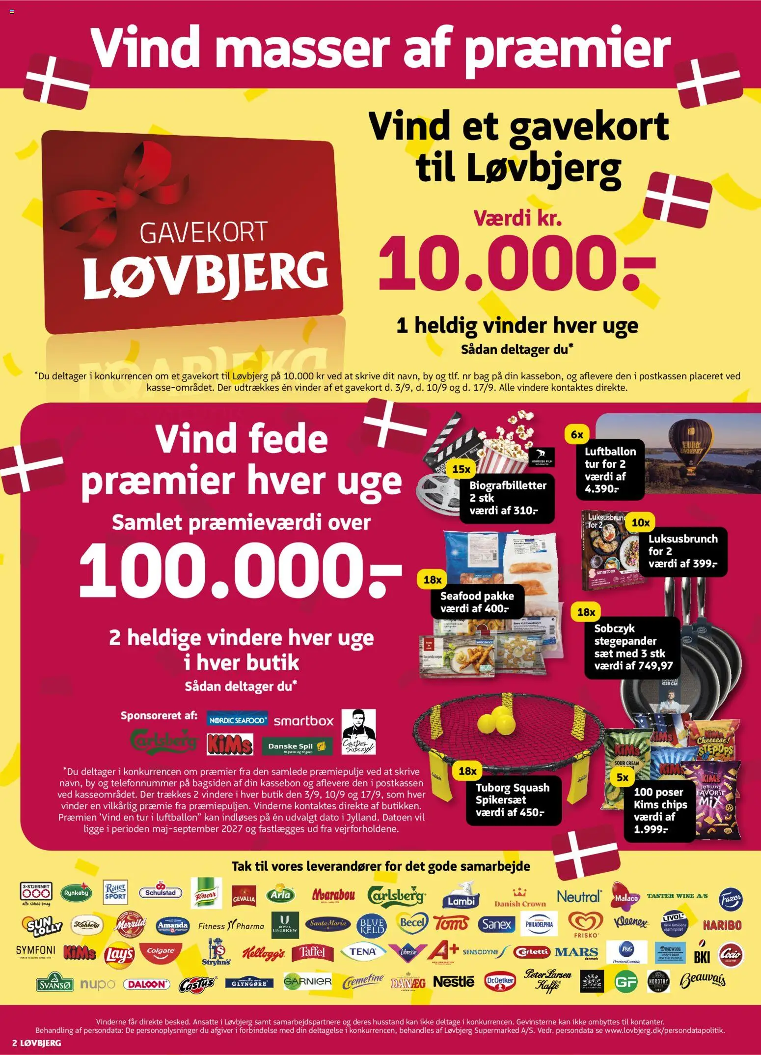 Løvbjerg tilbudsavis – gyldig fra 28/08/2026 | Side: 2 | Produkter: Kaffe, Squash, Søm, Tuborg Squash