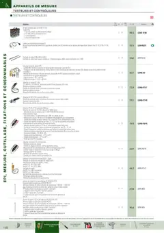 Rexel - Prévisualisation de Rexel EPI, mesure, outillage, fixations et consommables valide à partir de 01.09.2025 | Page: 13 | Produits: Étui, Antenne, Piles