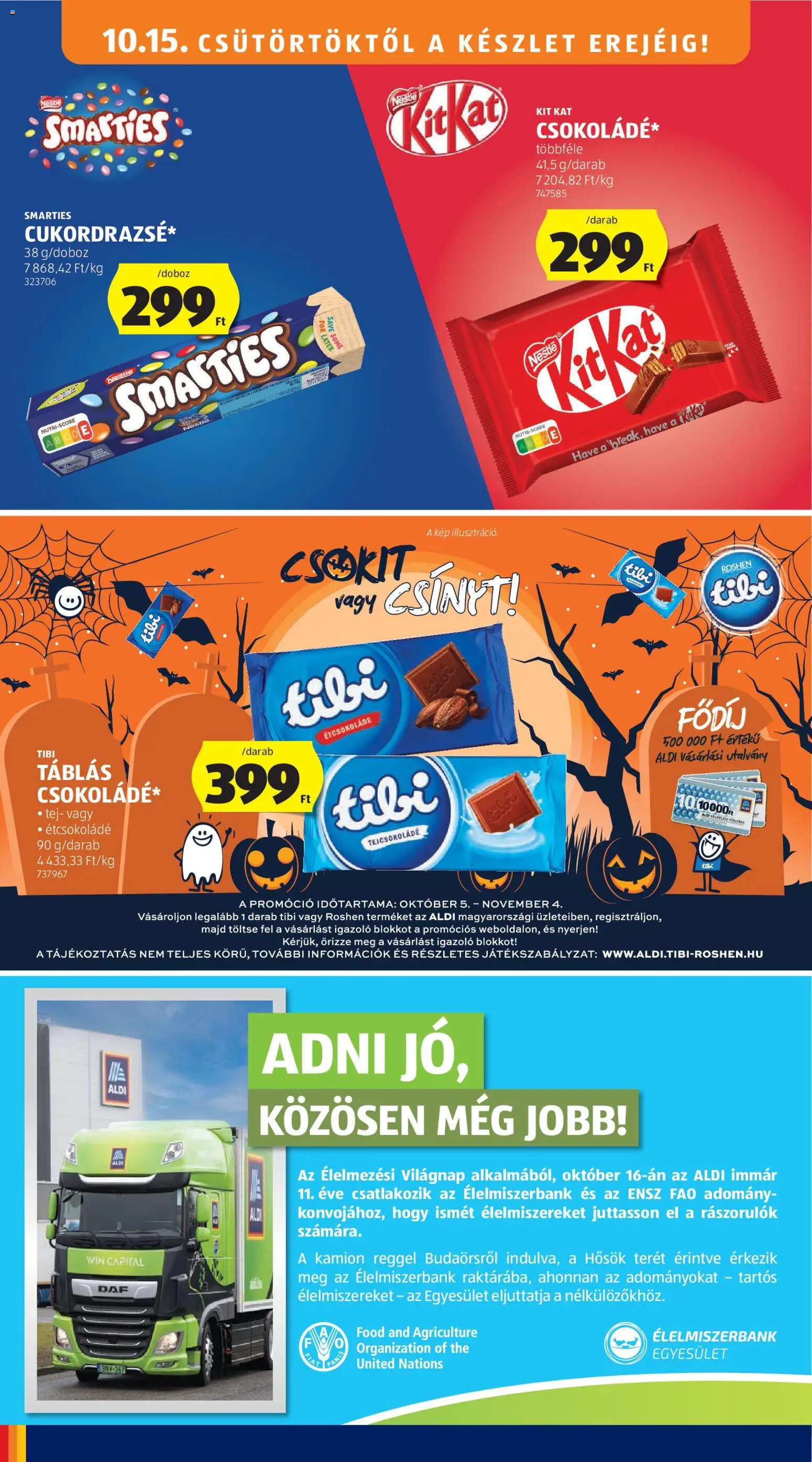 Aldi akciós ujság - amely érvényes a következő dátumtól: 2026.10.15. | Oldal: 20