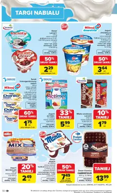 Pogląd oferty "Carrefour gazetka" - ważna od 04.05.2026 | Strona: 34 | Produkty: Tiramisu, Mleko, Brownie, Ananas