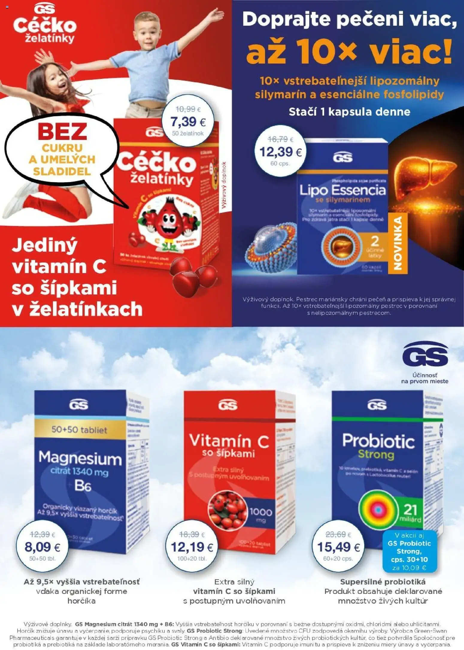 Nové Schneider lekáreň akcie – leták je platný od 01.09.2026 | Strana: 9 | Produkty: Pečeň