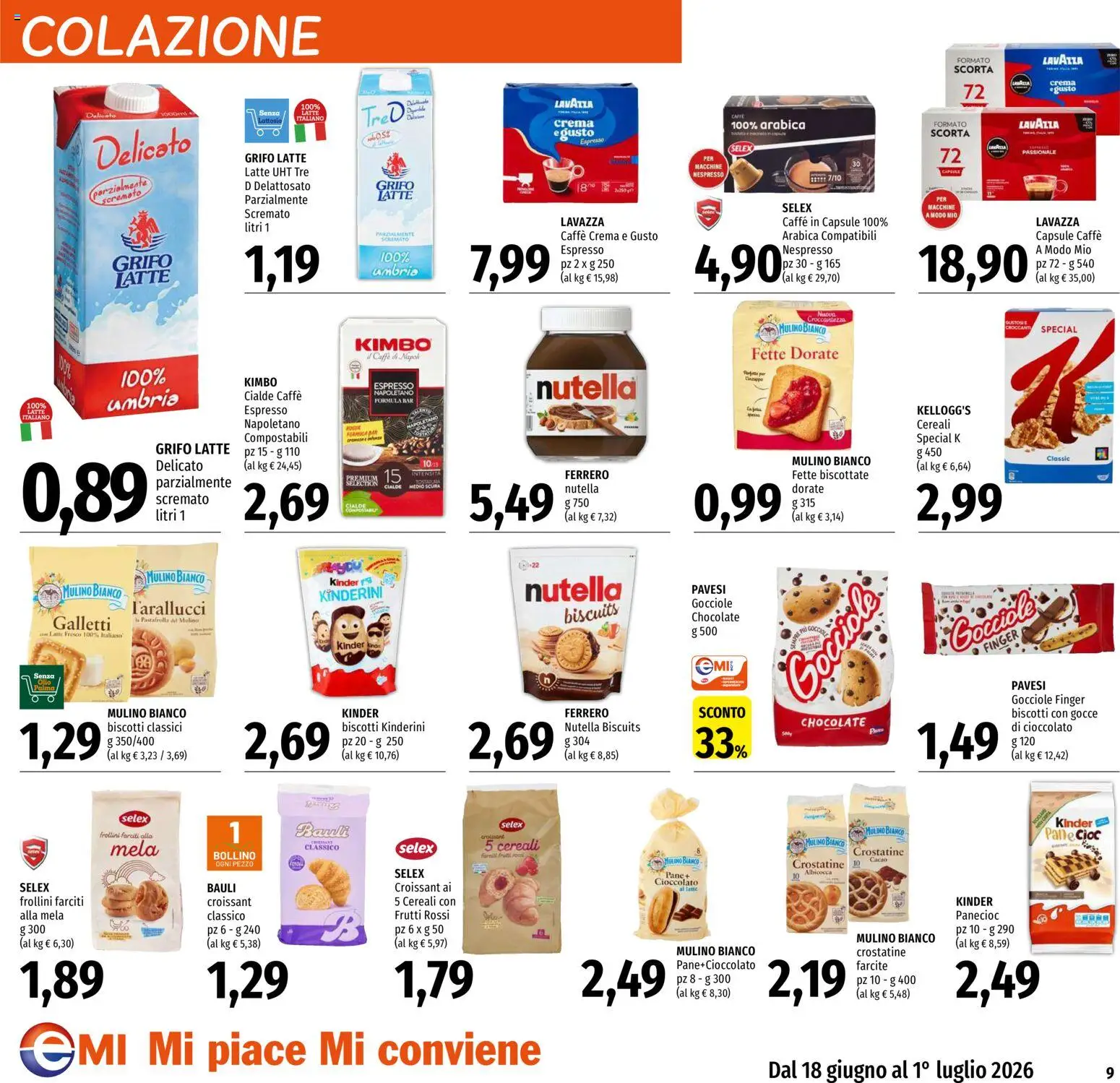 Volantino EMI del 18.06.2026 | Pagina: 9