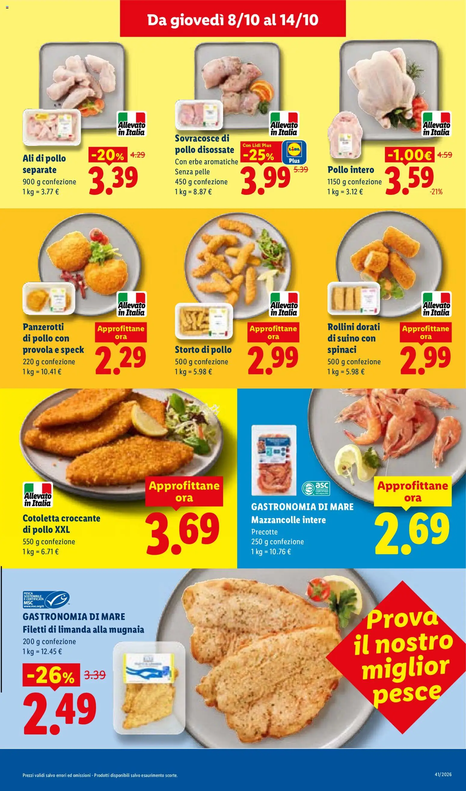 Volantino Lidl del 08/10/2026 | Pagina: 9
