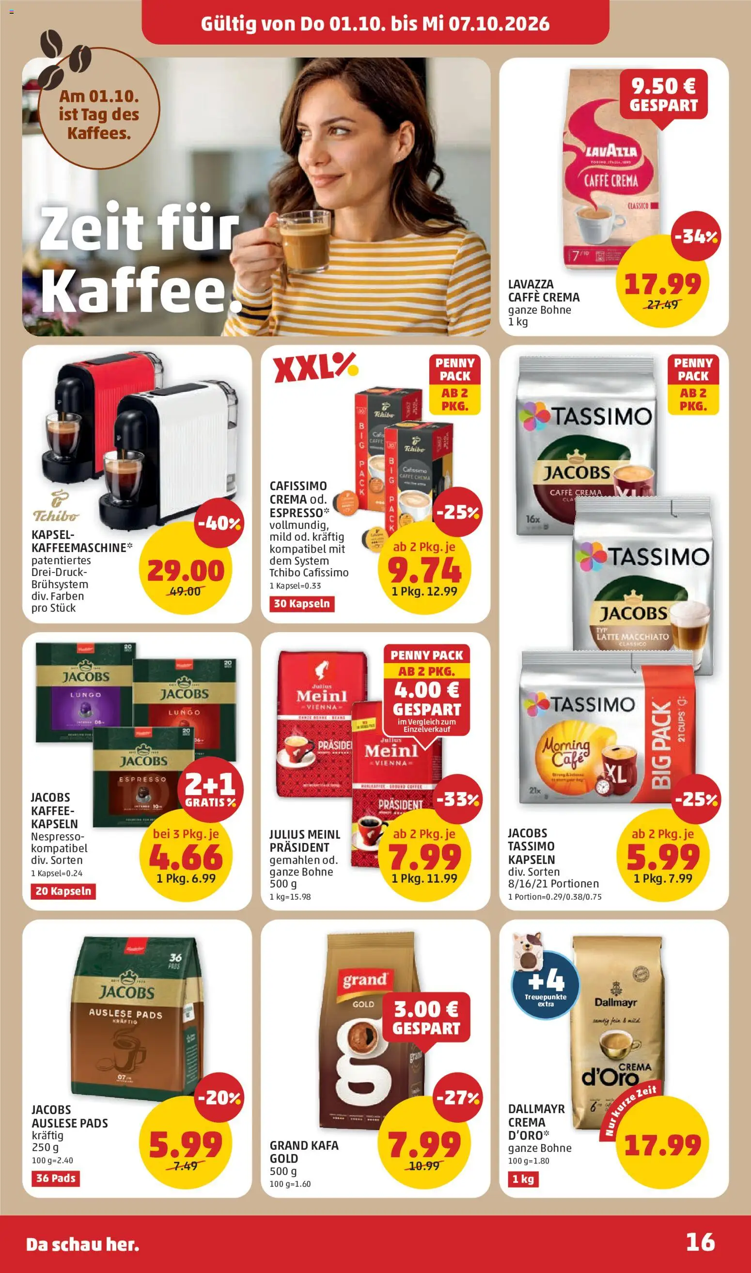 Penny Markt - Flugblatt gültig ab 01.10.2026 | Seite: 16