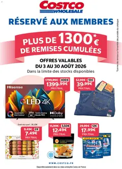 Costco - Prévisualisation de Costco catalogue valide à partir de 03/08/2026