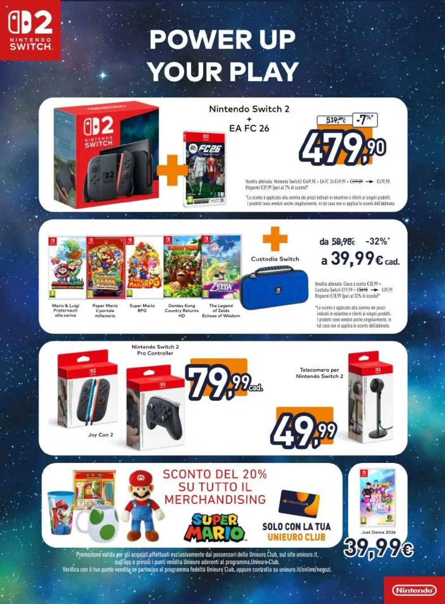 Volantino Unieuro del 27.05.2026 | Pagina: 6 | Prodotti: The, Gioco