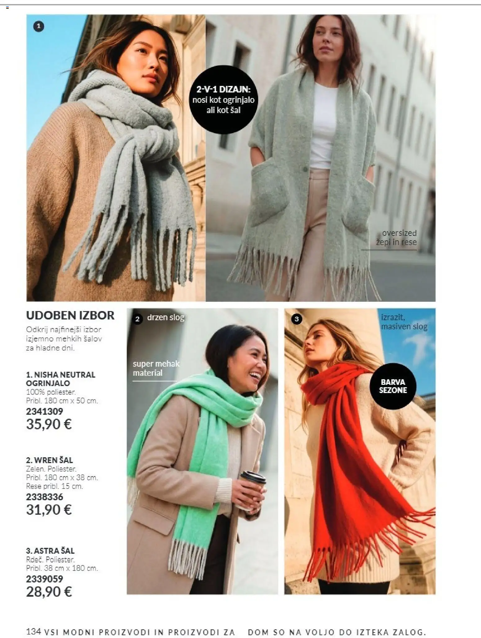 Novi Avon katalog ponudbe – veljaven od 01.10.2026 | Stran: 134 | Izdelki: Barva, Sal