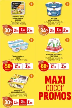 Coccinelle - Prévisualisation de Coccinelle catalogue valide à partir de 17/06/2026 | Page: 5 | Produits: Salade, Lait, Yaourt, Pâtes