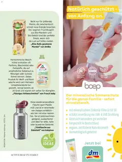 dm drogerie markt Active Beauty Family 05/2026 ab 01.05.2026 gültig | Seite: 55 | Produkte: Creme, Waschmittel
