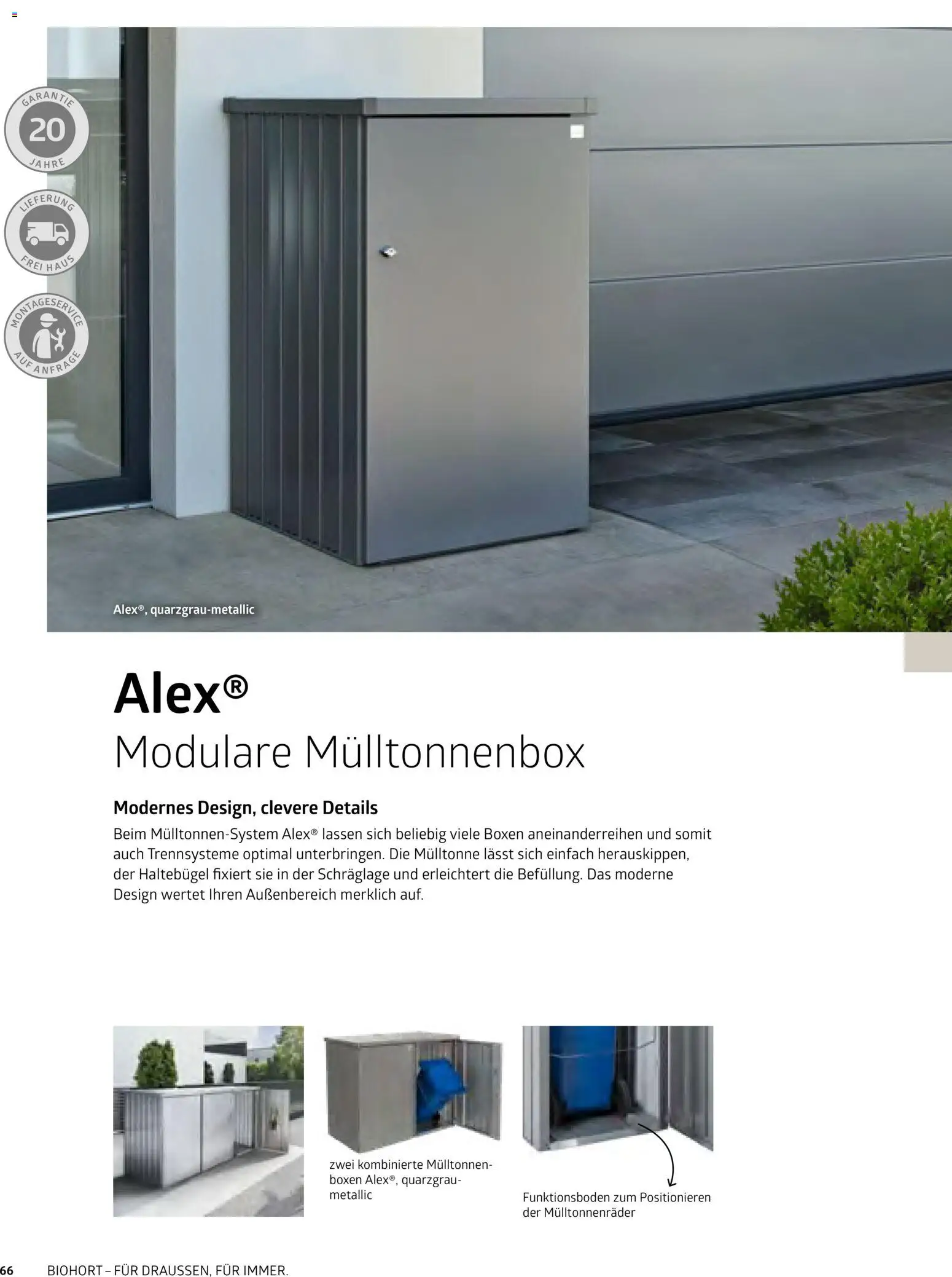 Dehner Biohort – Metall für Garten & Terrasse – gültig ab 01.01.2026 | Seite: 66