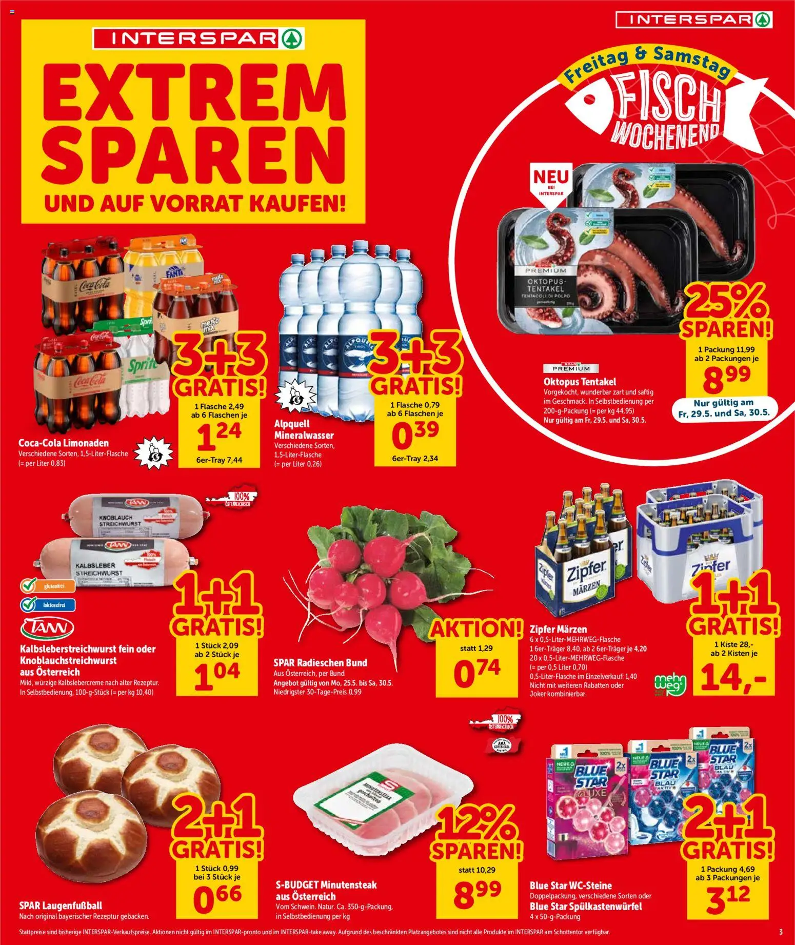 Interspar Flugblatt - Tirol gültig ab 29.05.2026 | Seite: 3 | Produkte: Knoblauch, Fisch