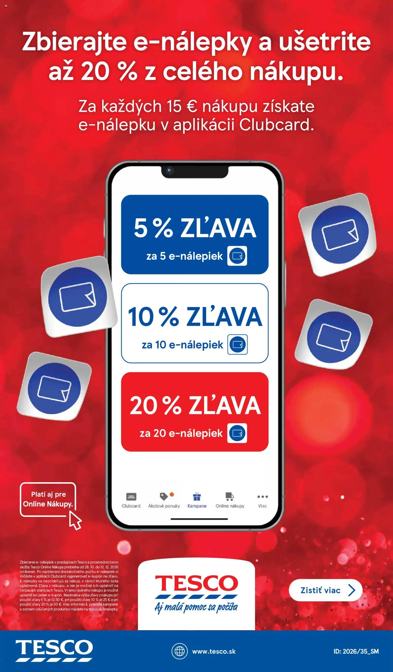 Nové Tesco akcie – leták je platný od 28.10.2026 | Strana: 25