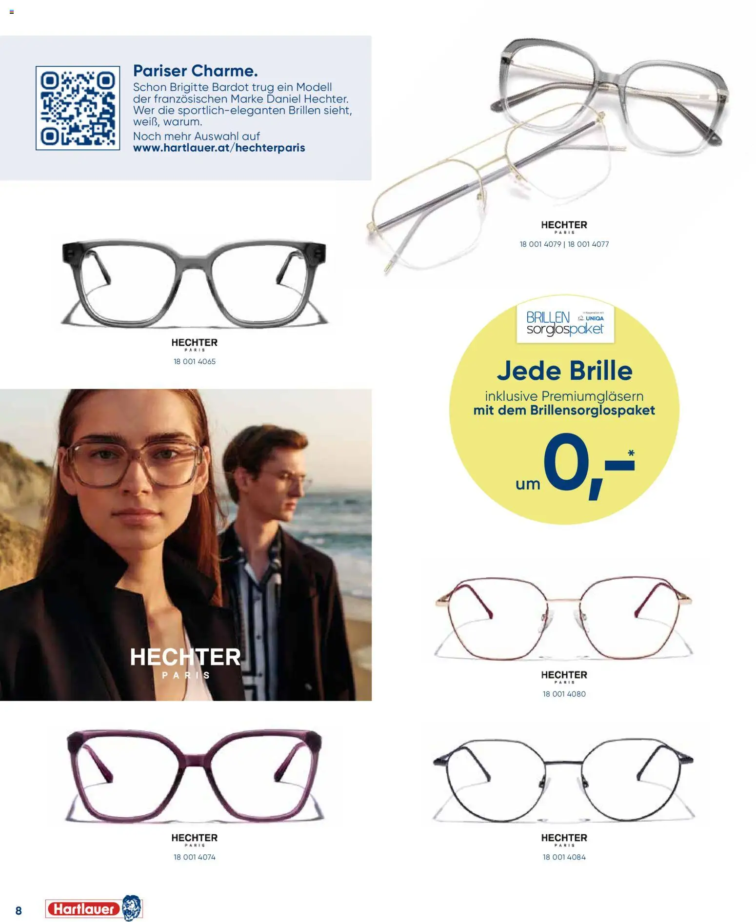 Hartlauer Gleitsichtbrille? Vergleichen zahlt sich aus! gültig ab 01.09.2026 | Seite: 8 | Produkte: Brille