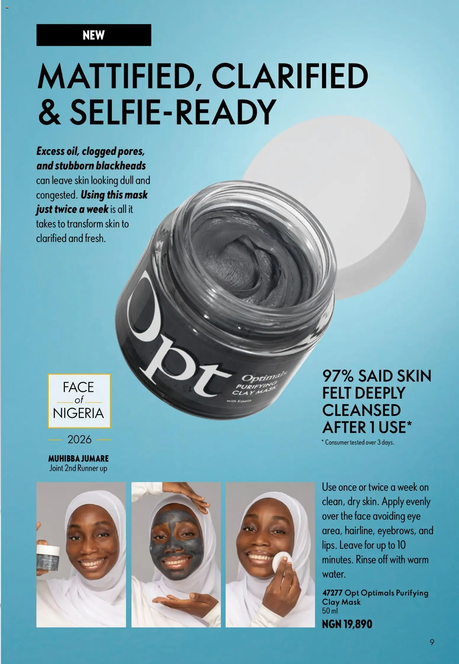 Oriflame - eCatalogue 10 valid from 01/10/2026 | Page: 9 | Products: Mask