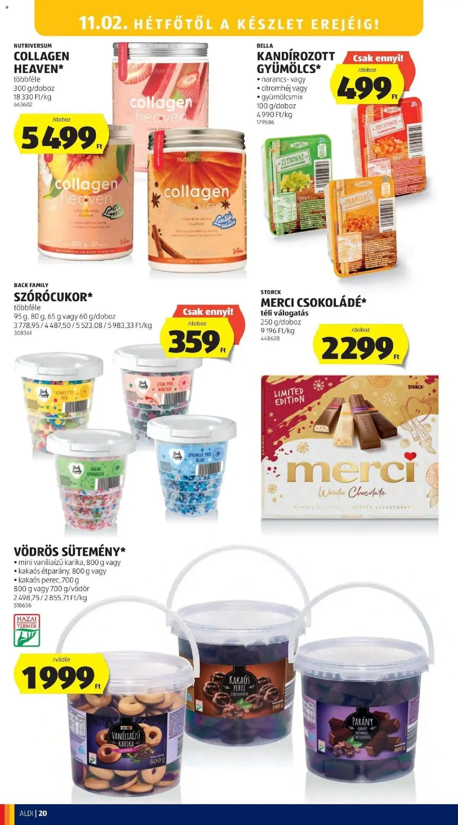 Aldi aktuális akciós újság - 2026.10.24. -tól/töl > akció, lapozható szórólap 🛍️ | Oldal: 20