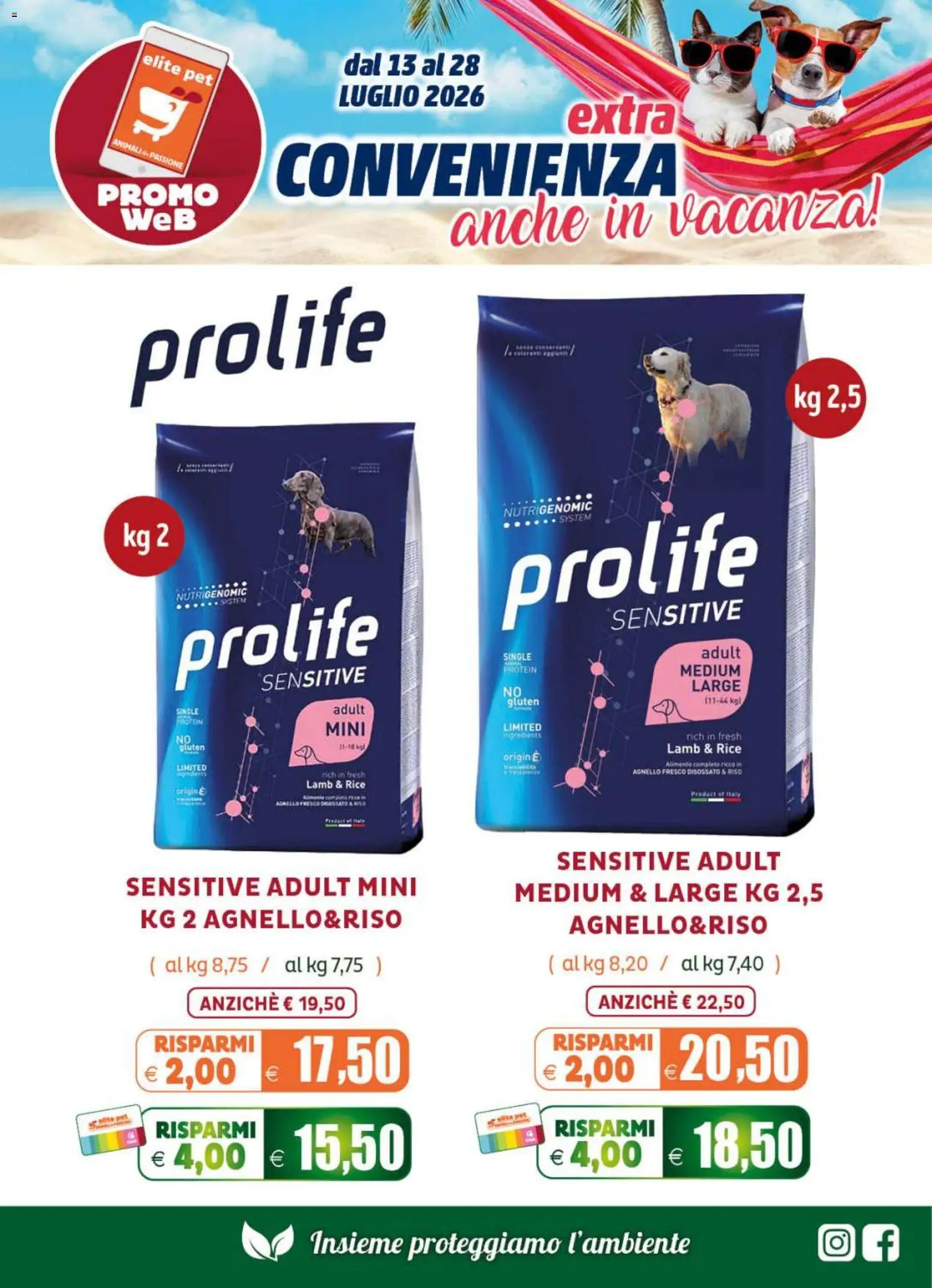 Volantino Elite Supermercati del 13/07/2026 | Pagina: 2 | Prodotti: Riso, Agnello