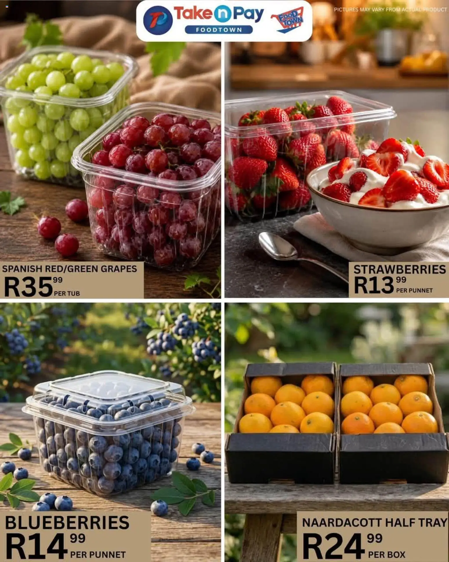 New Take n Pay catalogue – valid from 20/09/2026 | Page: 10 | Products: Blueberries, Tray, Strawberries, Grapes