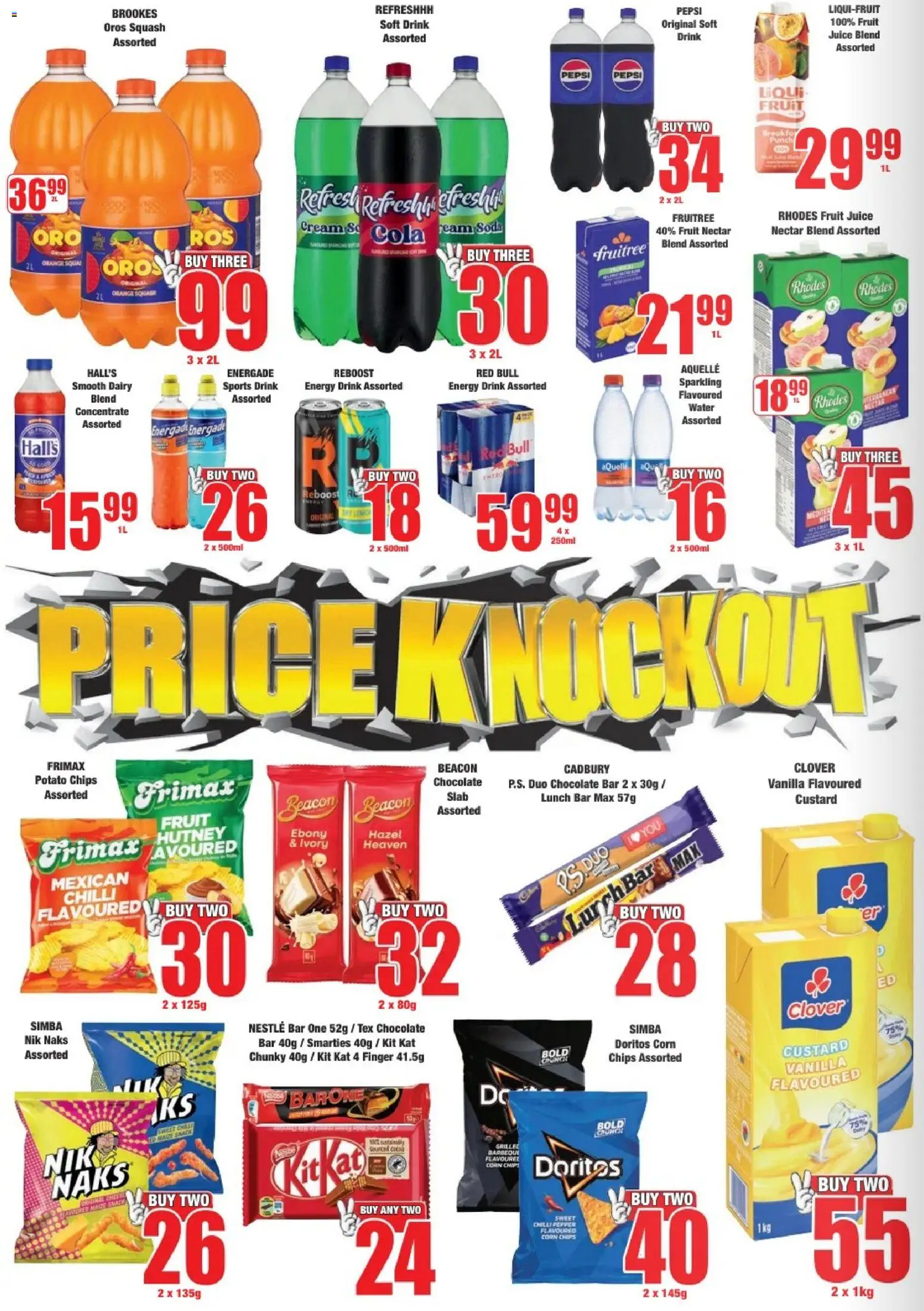 New Boxer catalogue – valid from 05.06.2026 | Page: 4 | Products: Corn, Squash, Chips, Water