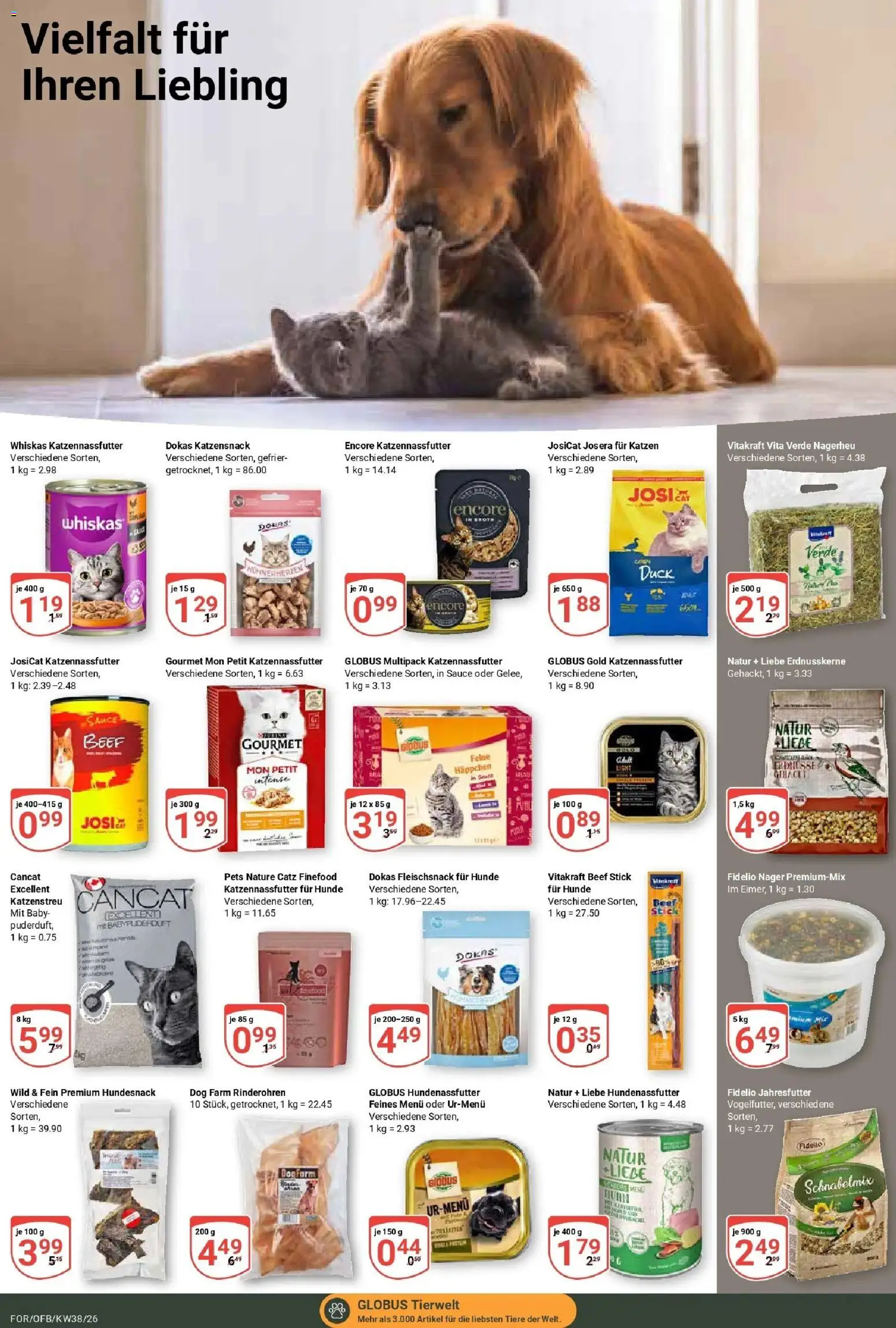 Globus Prospekt Forchheim (ab 14.09.2026) » Angebote online | Seite: 22 | Produkte: Whiskas