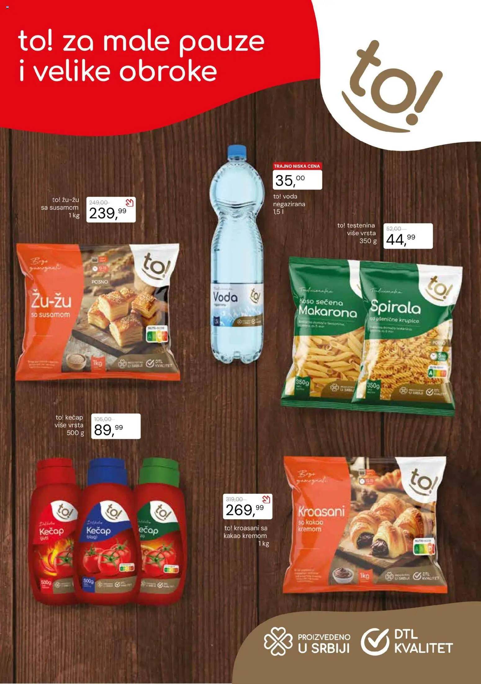 Metalac Proleter katalog - važi od 15.07.2026 | Strana: 2 | Proizvode: Testenina, Kečap, So, Voda