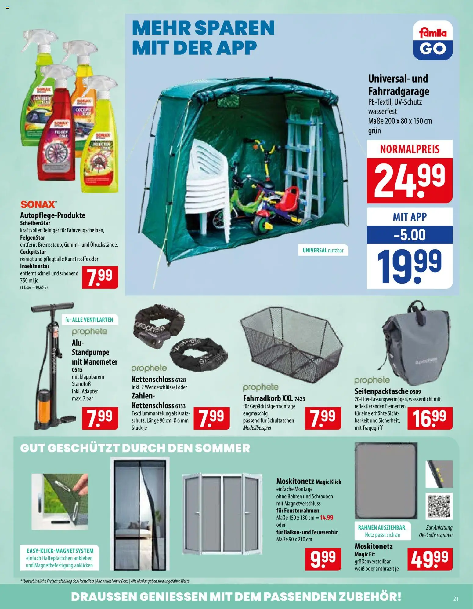 Famila Prospekt – gültig ab 27.07.2026 | Seite: 21 | Produkte: Adapter, Manometer