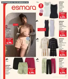 ESMARA Ženske kratke hlače, od umjetnih vlakana, razne boje, vel. S-L - Pregled kataloga iz trgovine Kaufland, vrijedi od 06.08.2026 | Stranica: 29