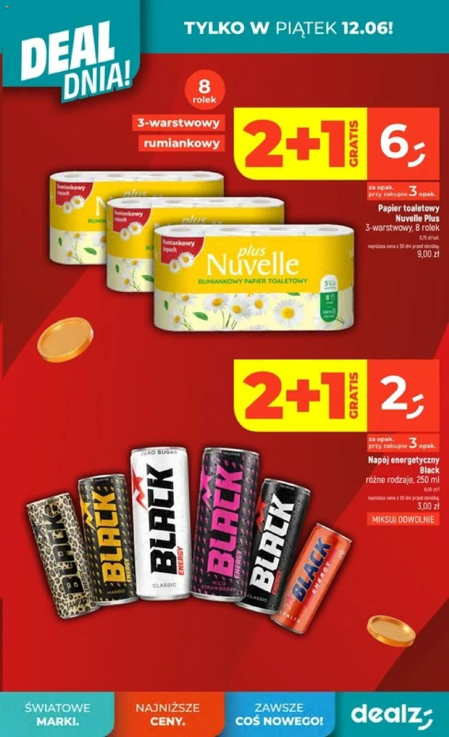 Dealz gazetka od 11.06.2026 | Strona: 3 | Produkty: Papier toaletowy